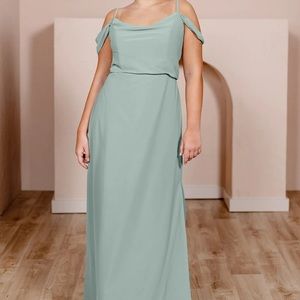 Revelry Sage 908 bridal party dress